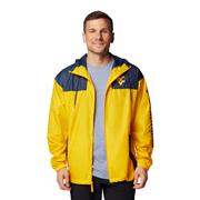 West Virginia Columbia Flash Challenger II Windbreaker Jacket